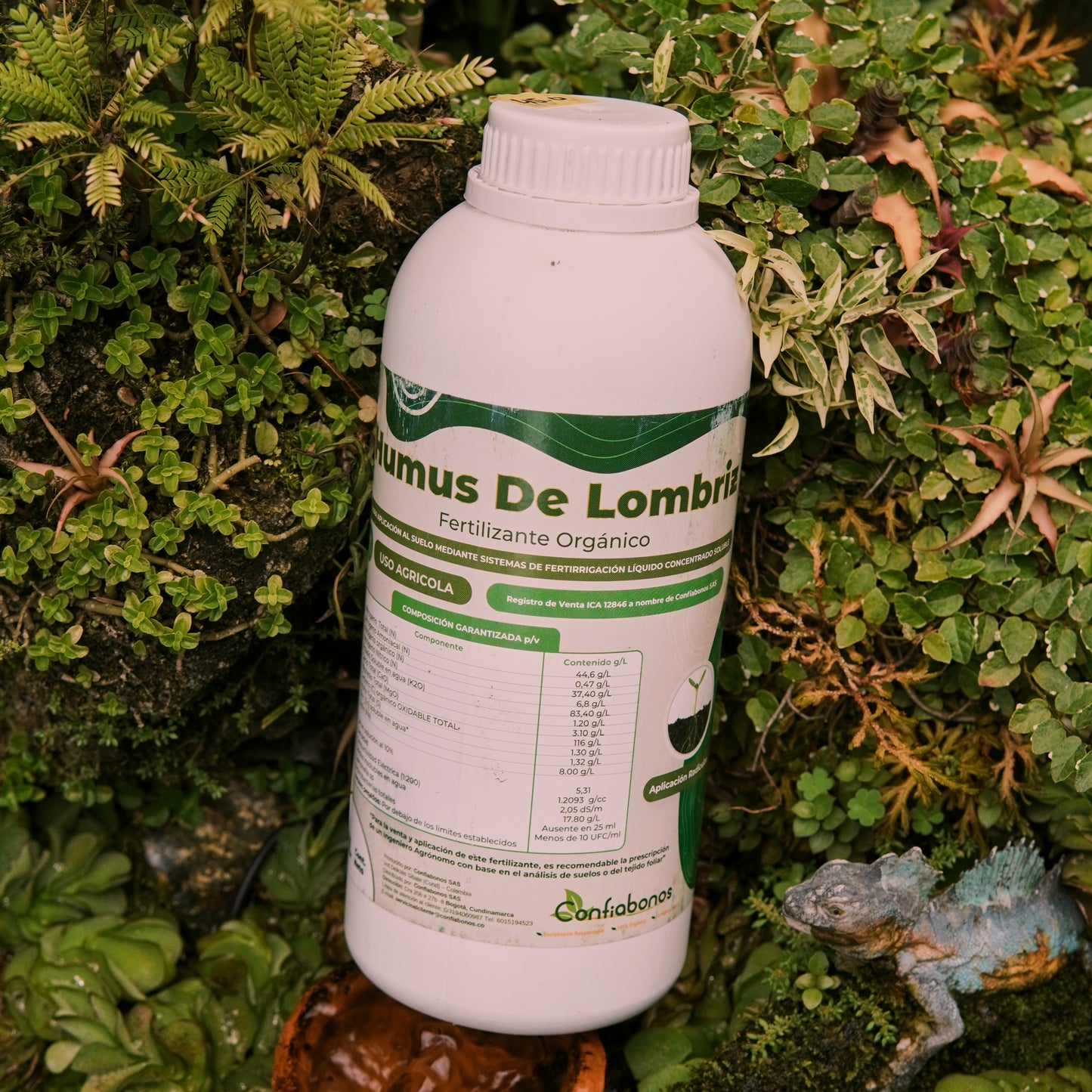 Humus de Lombriz líquido Confiabonos