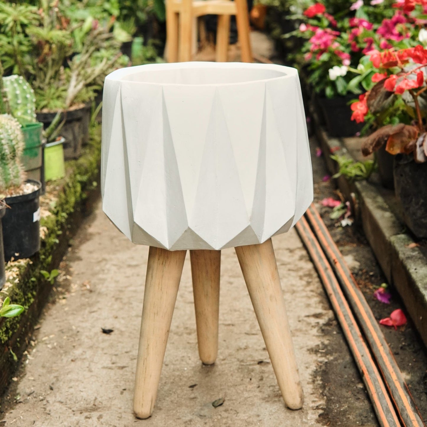 Matero Diamante con patas - Vivero Florecer