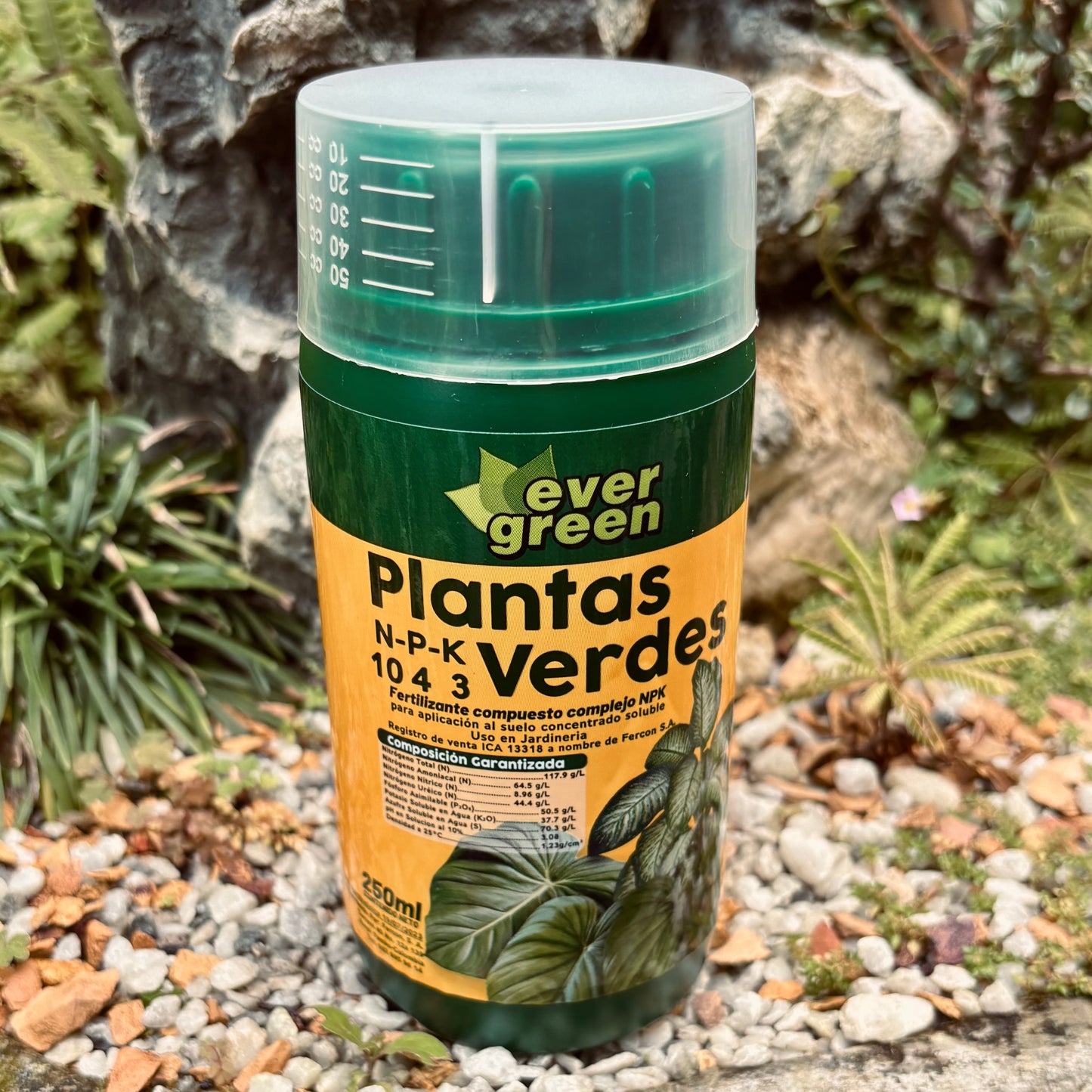 Fertilizante Plantas Verdes Evergreen