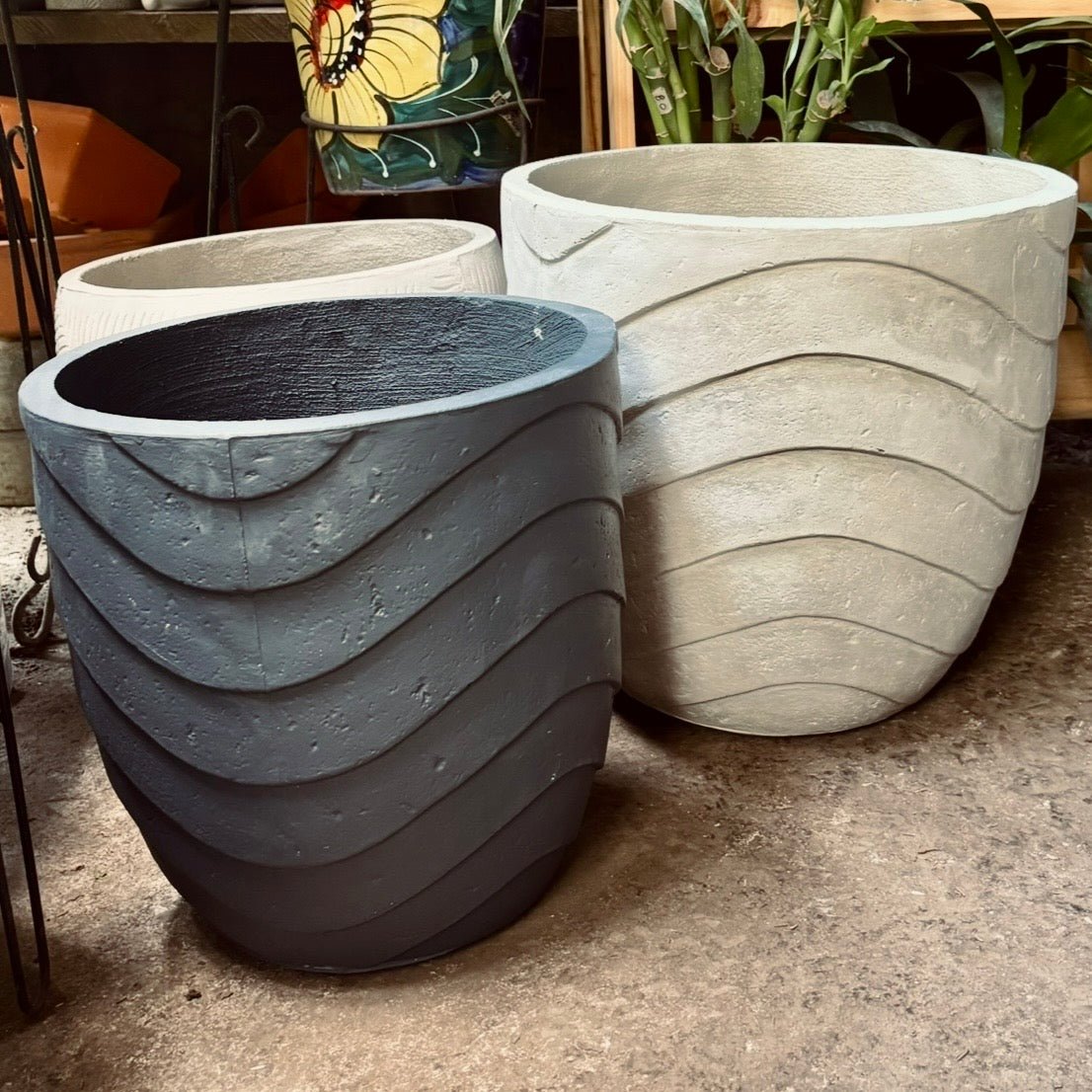 Matero de concreto Cono - Vivero Florecer